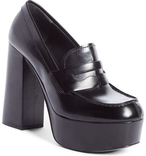 prada loafer pump|Prada shoes for women size 5.